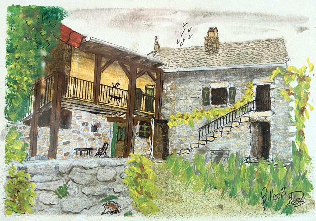 Chemin Des Prades Zeichnung Außenansicht